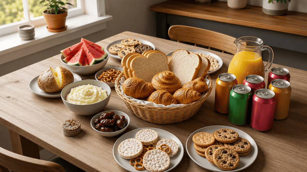 breakfast-table-with-bread-pastries-snacks