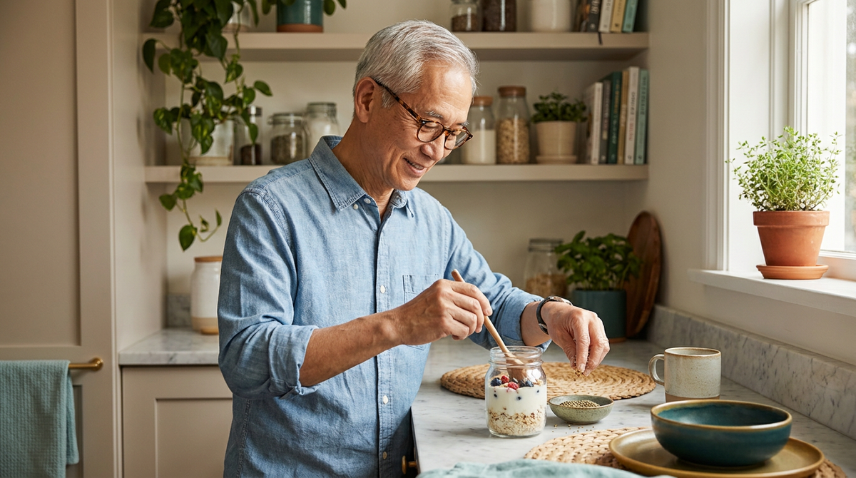 mature-adult-preparing-gut-friendly-breakfast