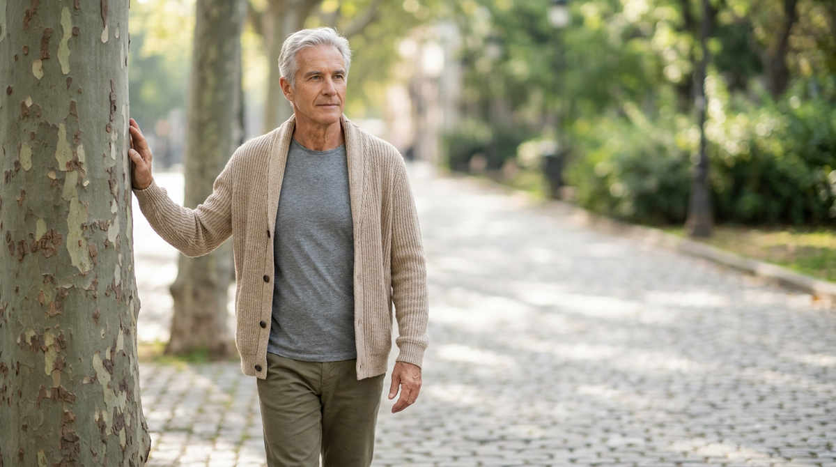 older-adult-walking-tree-lined-path-morning