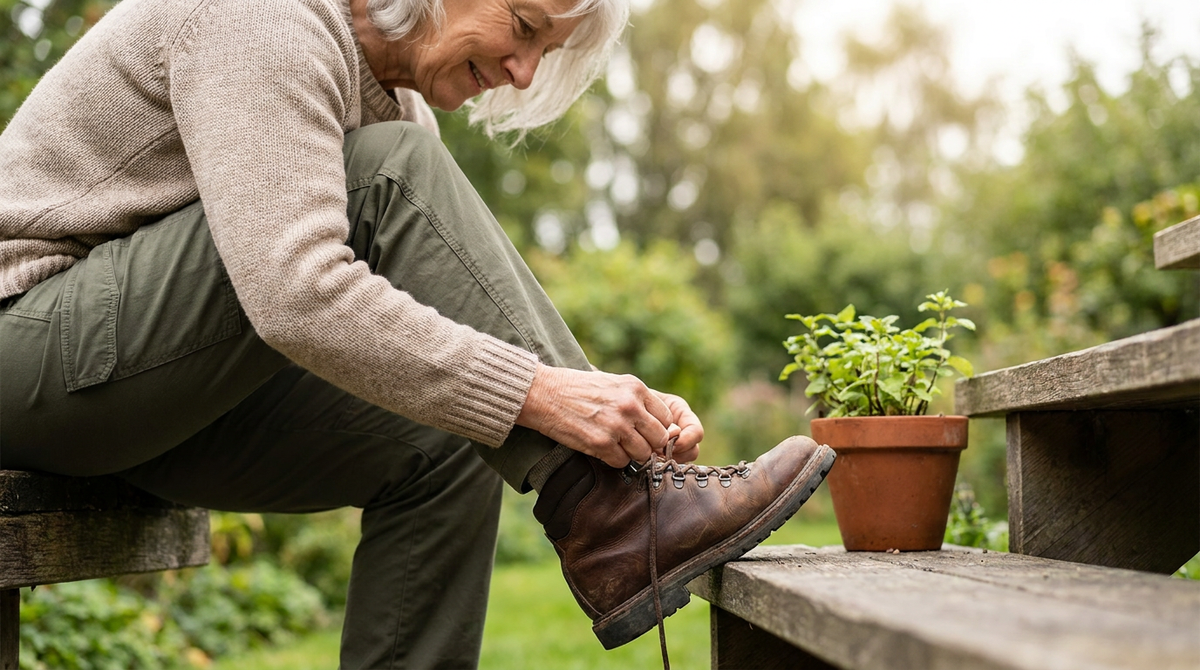 older-adult-tying-walking-shoes-porch-step