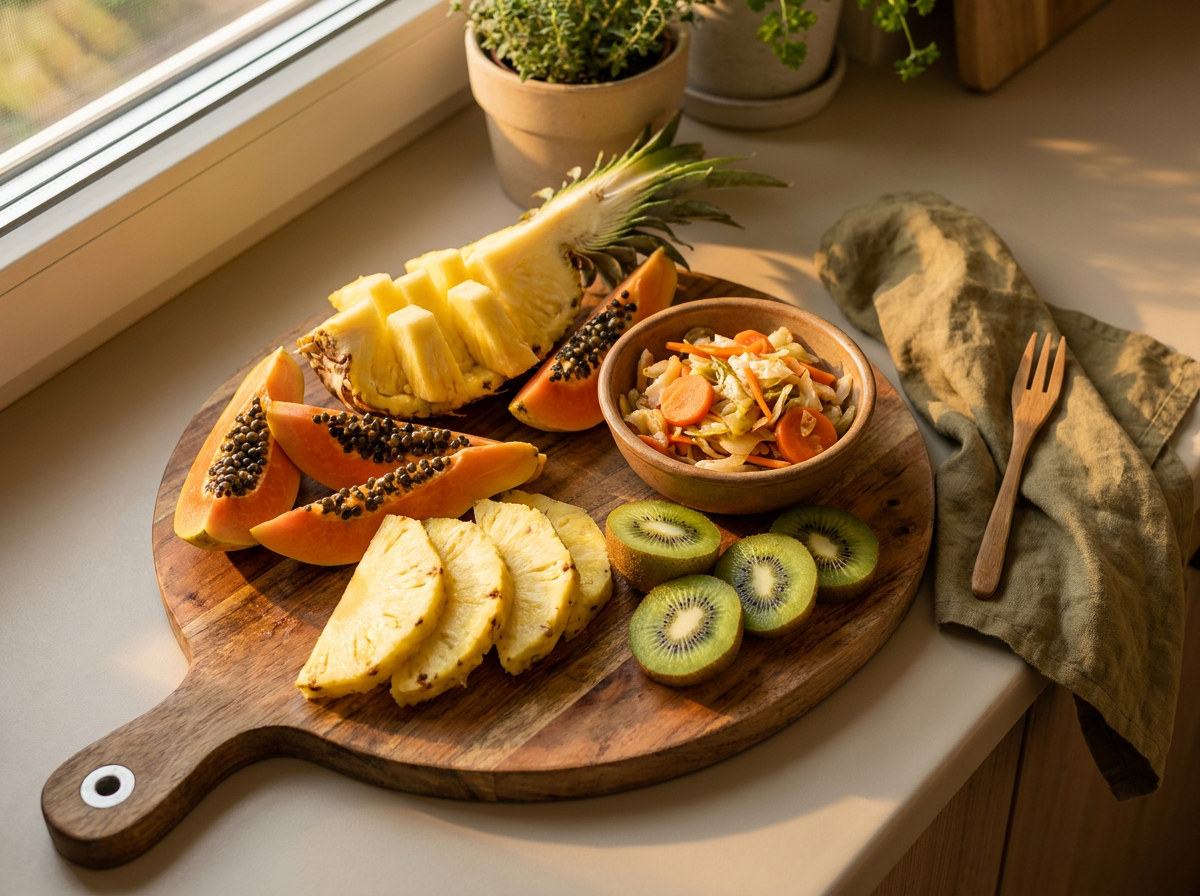 a fruit platter
